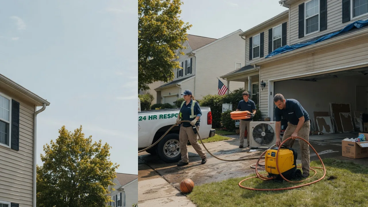 Emergency Water Damage Restoration in Middle Point, OH near me